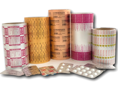 رقائق الألومنيوم الصيدلانية