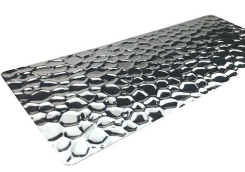 Bobine d'aluminium en relief de 0,006 mm pour emballage