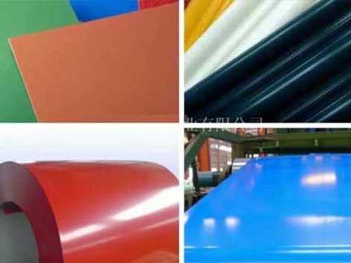 Color coated 0.7mm thick aluminum coil for gutter