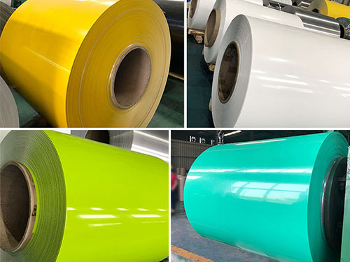 6063 6061 6082 h12 0.5mm thick color coating aluminum coil